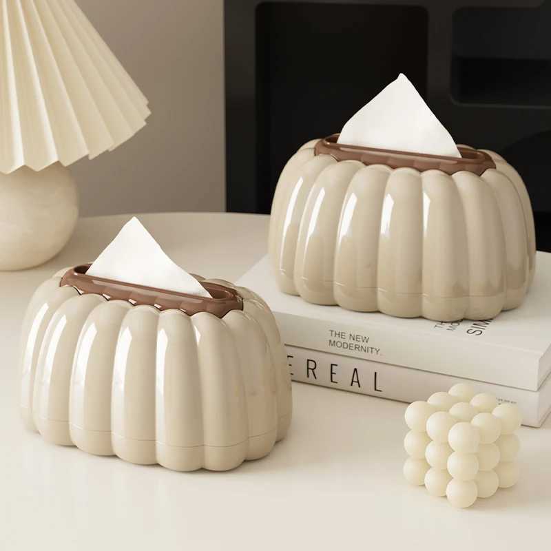 UFORU High-grade tissue box living ro light luxury pumping paper box he coffee table display creative paper pumping box Y241218