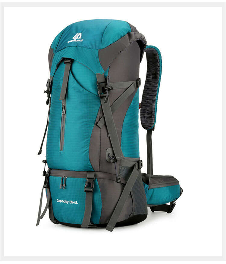 Backpack 70L Nylon Camping Travel Bag With Rain Cover Outdoor Hiking Daypack Mountaineering Backpack Men Shoulder Bags Lage