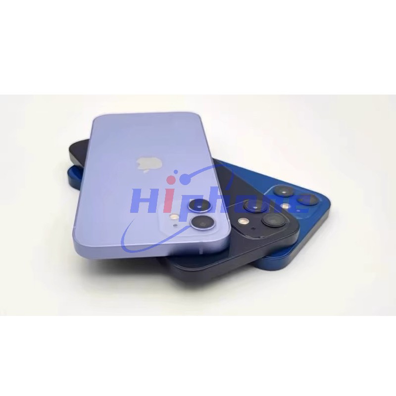 Unlocked Original Apple iPhone 12 Mini Genuine RAM 4GB ROM 64/128/256GB A14 IOS NFC 5G Cell Phone with Face ID