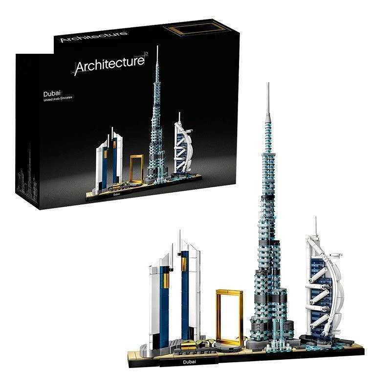 DIY 21044 21034 21052 21047 21028 21051 21039 21035 21043 21033 21032Blocks Kit Bricks Classic City Model Kid Toys For Children X241218