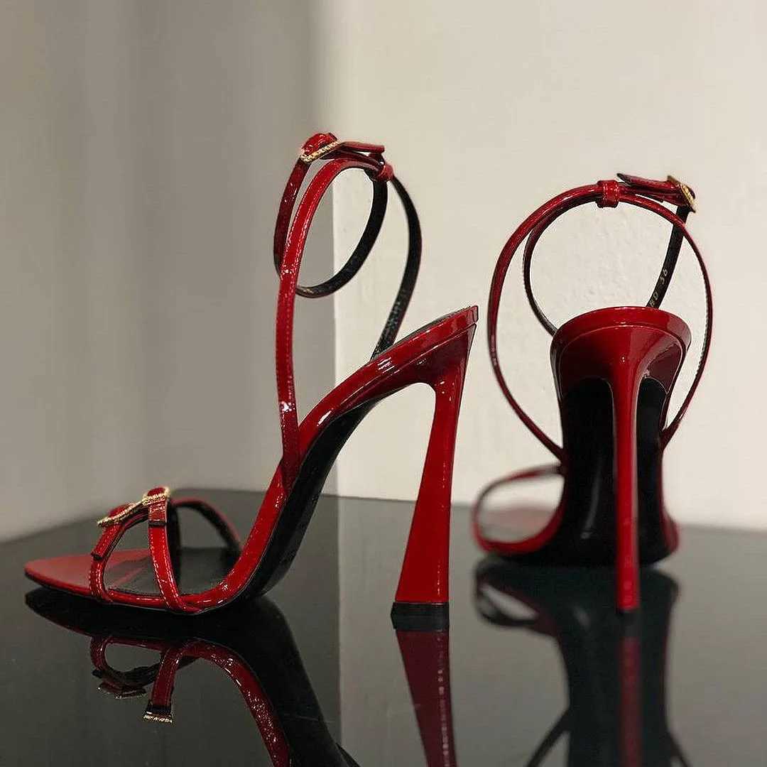 Womens Hot Slingback Sandals - Elegant High New Heel Dress Sandals, Luxurious Slingbacks For Women, Sexy Wedding Shoes, Fashionable Mary Janes