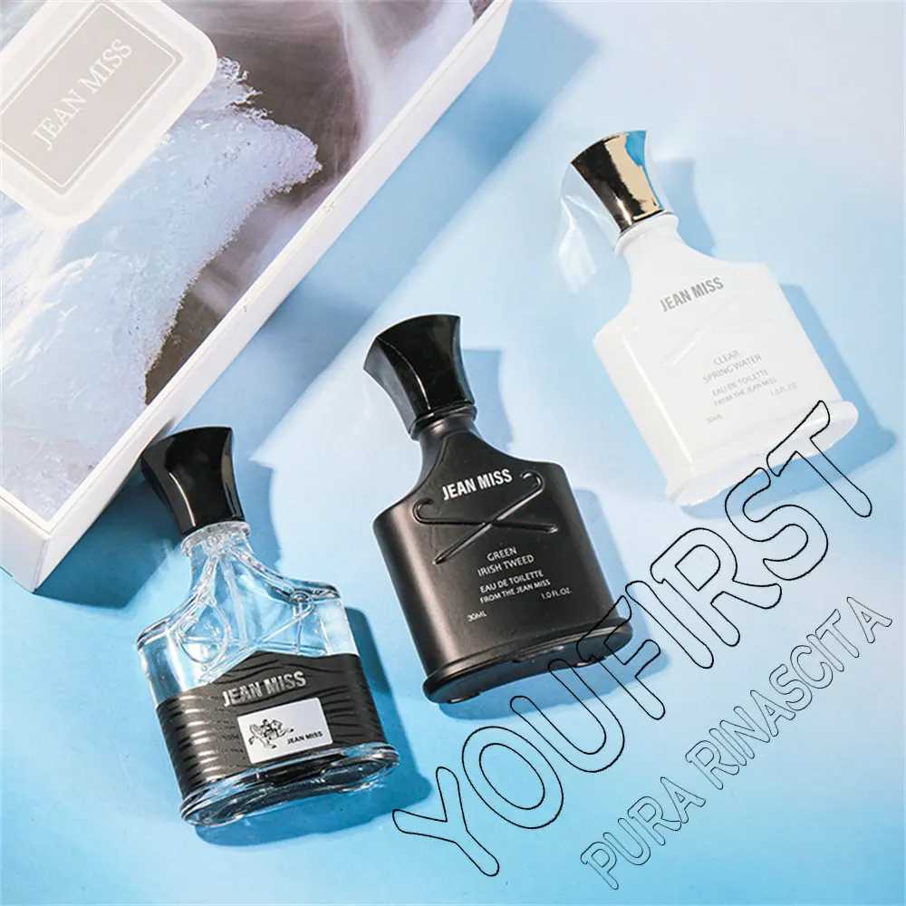 Fresh natural 90ml perfume mens gift box 3-piece durable cologne perfume M skie charming mens perfume originalXJ250409