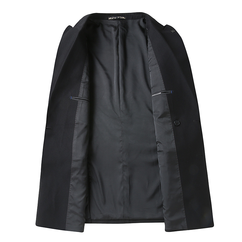 P1218Men's suits plus size fat guy suit jacket groom best man wedding