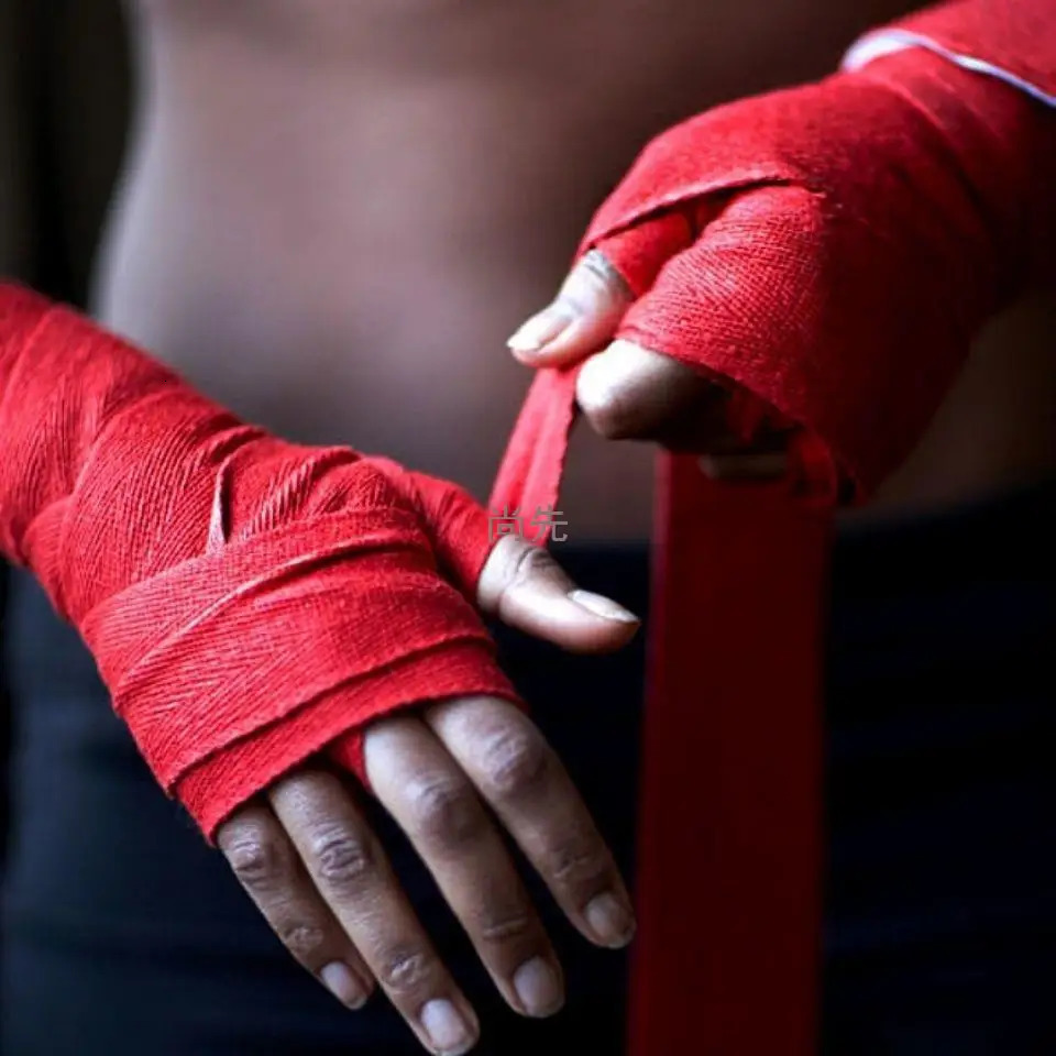 35M Boxing Bandage Cotton Elastic Sanda Muay Thai Karate Sports Fist Fitness Hand Protector Wrist Wrap Handband 241218