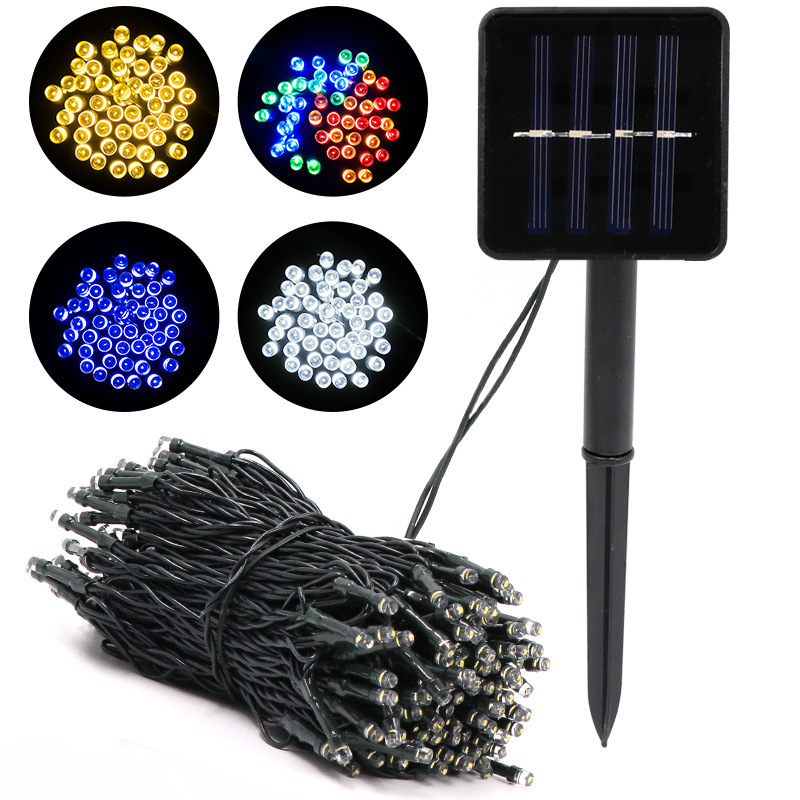 Bedroom Starlight Decoration with Solar-Powered LED Starstring