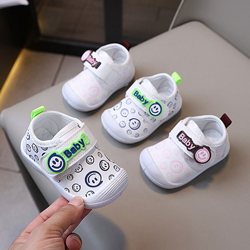 Baby Girl Boy Shoes First Walkers Soft Newborn Enfant Cutefeet Sneakers Cute Infant Toddler Causal Shoes Sizes 16 - 21