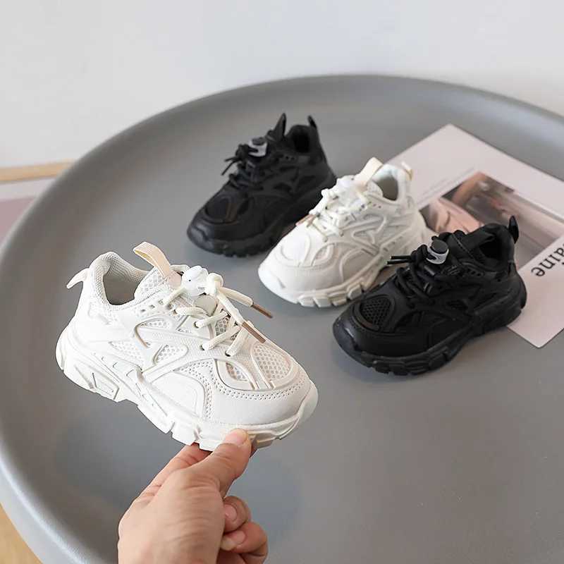 Childrens mesh breathable sports shoes 2022 spring/summer new baby soft soled casual shoes school sports shoes X250409