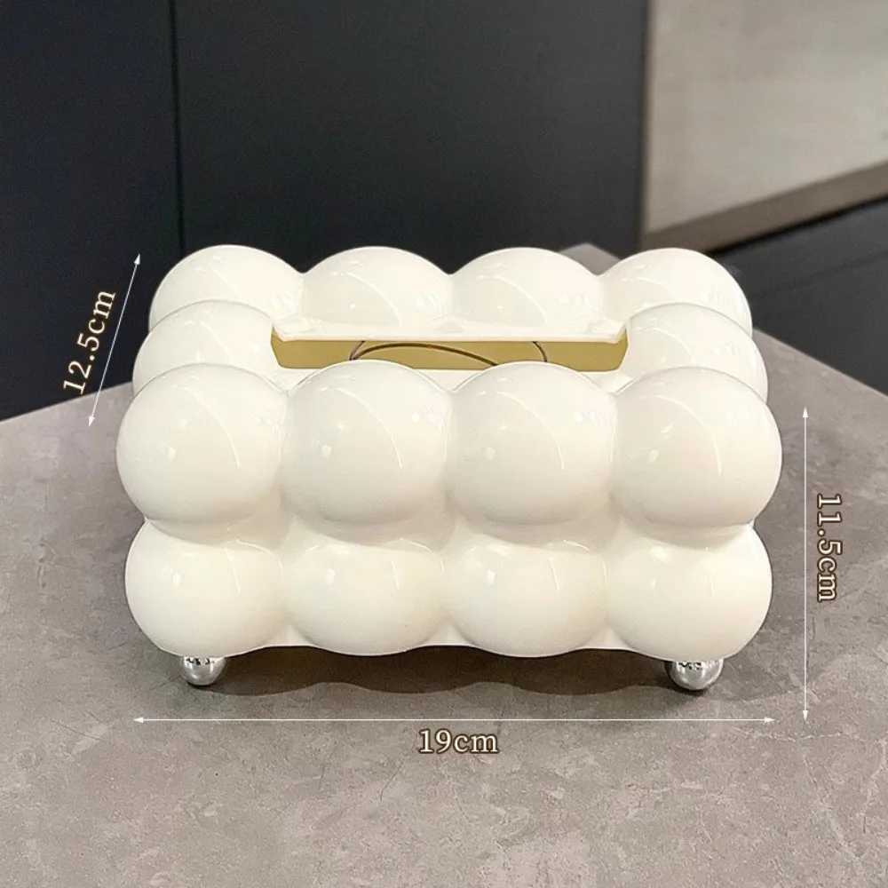 INS Style Cotton Candy Removable Tissue Box Korean Style Cute Tissue Box Desktop Decorative Supplies for A Napkin Holder Y241218
