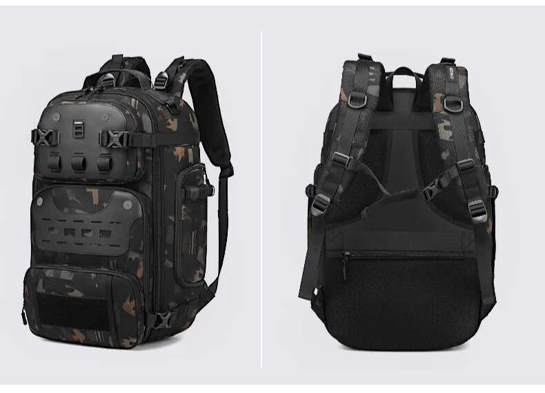 Backpack Ozuko 20Inch Outdoor Travel Pack Male Lage Multifunctional Backpack Large Waterproof 15.6Laptop Men Bag Mochila