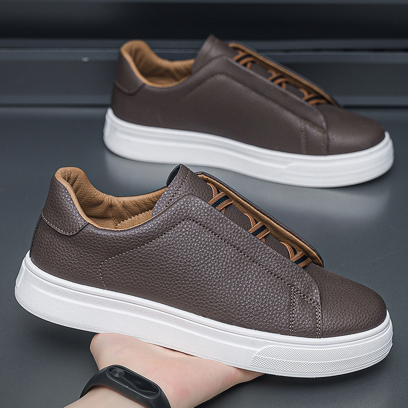 2025 autumn new shoes men's fashion shoes matching small white shoes youth leisure sports fashion shoes