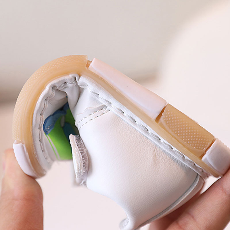 Newborn Baby Squeaky Shoes Soft Non-slip Infant Toddler Leather Cutefeet First Walkers Autumn Spring Little Kids Shoes Sizes 15 - 19