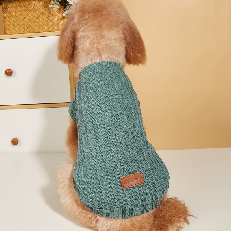Dog Apparel Pet Clothes cross-border pet clothing Teddy small dog V-neck vest pet T-shirt top