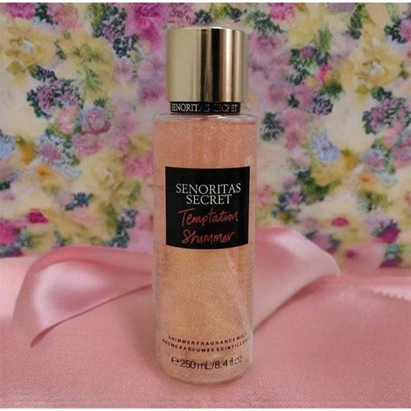Womens Secret Quicksand Fragrance Body Spray Pheromone Dating Essential 250ml Gilded Perfume Light Fragrance Charm Attraction XJ250704