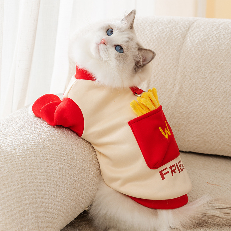 Dog Apparel Pet Clothes dog hoodie Small and medium dog Teddy Bichbear puppy cat pet clothes