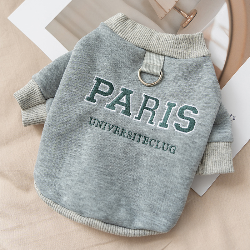 Dog Hoodie Sweaters Autumn wear Sports hoodie Pet clothes Cotton Hooded Clothes Apparel Winter Warm Coat Sweater