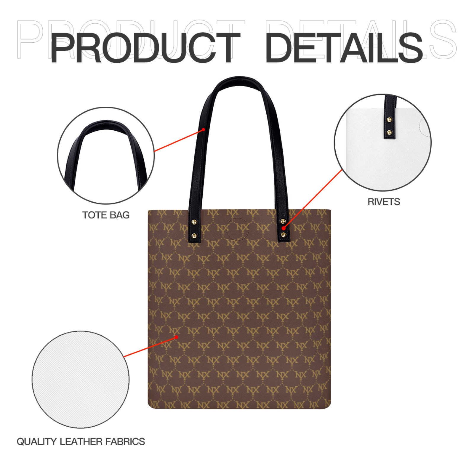 NXY Designer Bag Tote Bag Woman Large Handbags Pu Leather Shopping Purse Women High Quality Luxury Classic Flower Checked Shoulder Bag Handbags Travel