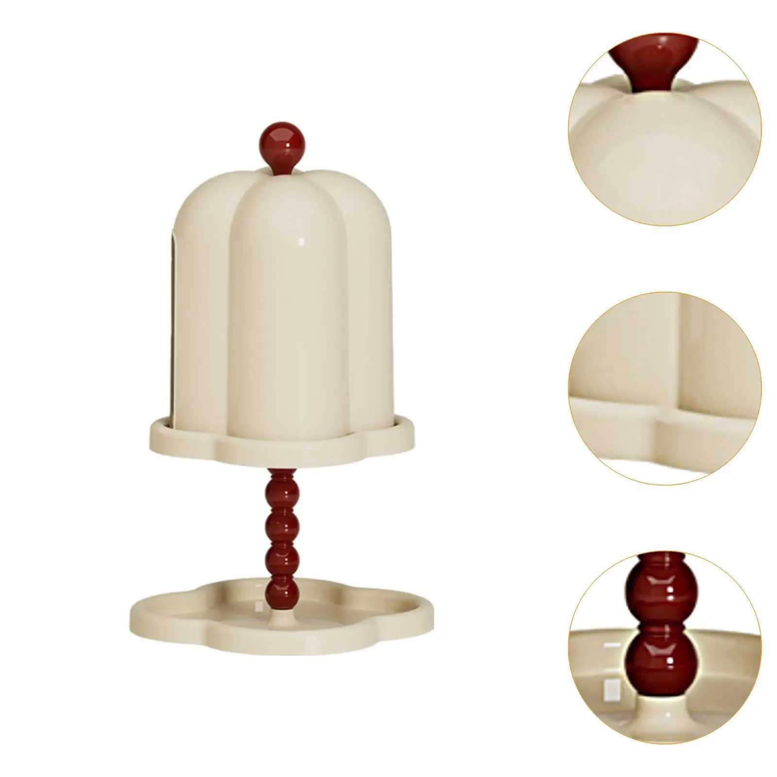 Paper towel box with tray container kitchen paper towel box decorated with paper cover box for bathroom coffee shop bedside table countertop Y241218