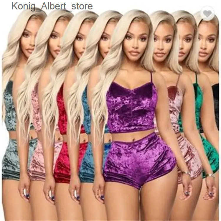 Sexy Set Women Sexy Silk Satin Velvet Pijamas Sleep Wear Robe Nightwear Sexy Lingerie Pj Sets Sleepwear Lingerie Set Bra Set L240910