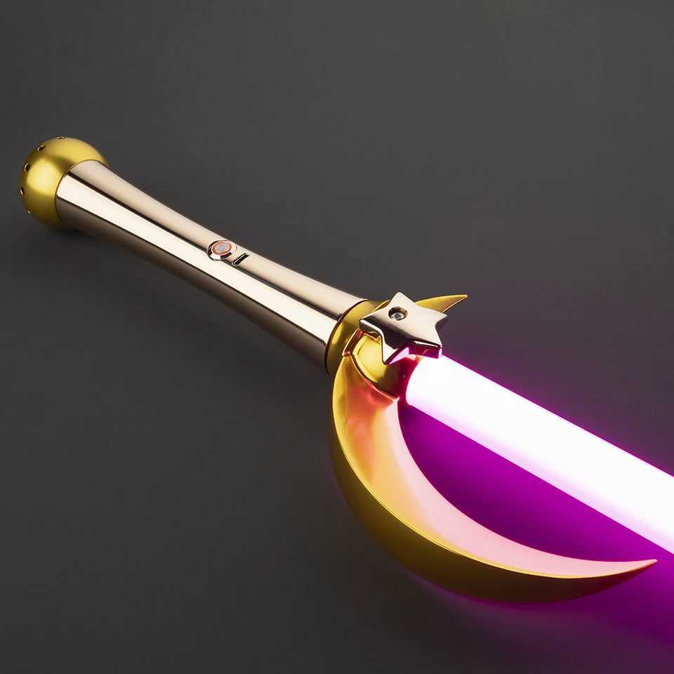 Sailor Moon Pixel Lightsaber Xenopixel Light Saber Jedi Neopixel Laser Sword Metal Handle Role Playing Heavy Duel Luminous Toy W241218