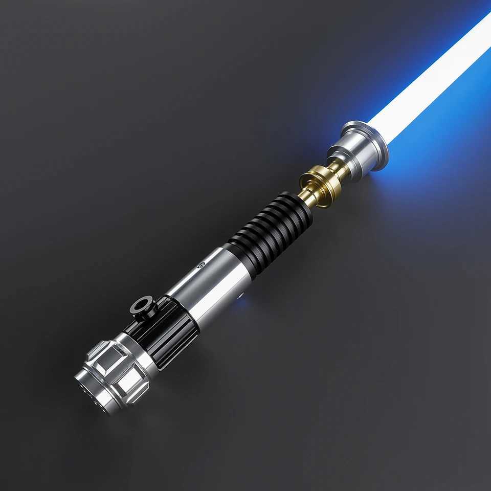 People Kenobi Lightsaber Xenopixel Light Saber Metal Handle Pixel Laser Sword Heavy Dueling Cosplay Neopixel Sabers Toys W241218