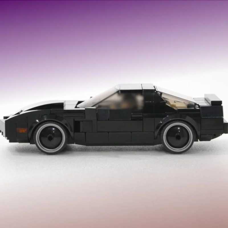 262PCS MOC-144934 Technical Super Racing Car KITTED-Knight Rider Speed Champions City Sports Car Building Block Model Toys Gift X241218