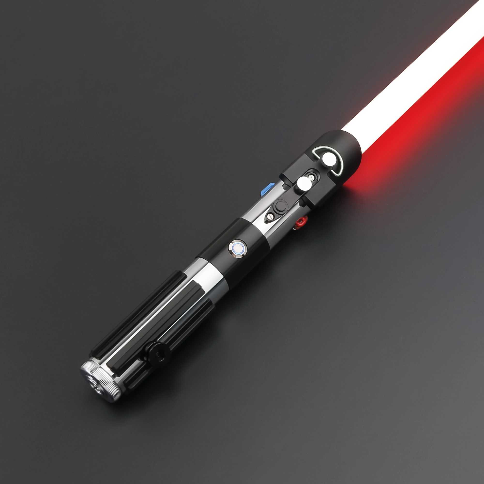 Black Friday Darth Vader EP5 Battle Smooth Swing Metal Lightsaber Power Heavy Duel Skywalker Gift Font Laser Sword W241218