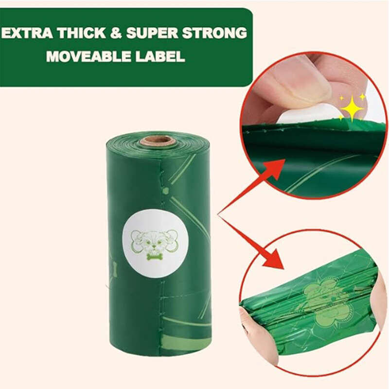 DHPET Dog Poop Bags Rolls Compo-stable 100% Leak Proof Dog Waste Bags Strong Trash Bags Dog Bags Scented Dog Feces Bags Trash Bags 270 Bags 18 Pack of