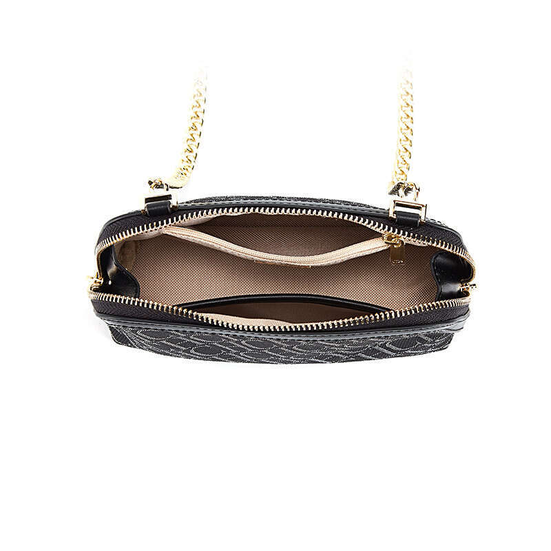 Women's Bags Letter Printed Light Suede Leather Chain Shoulder Bag Fashion Retro Crossbody Designer