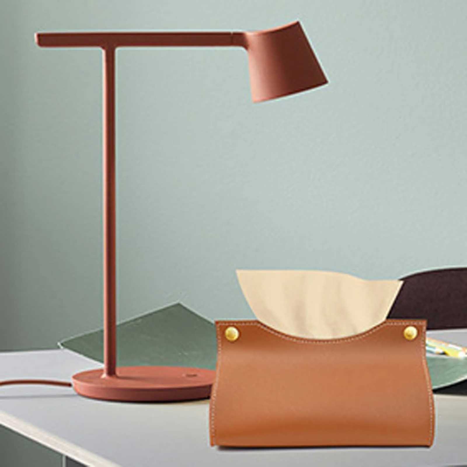 Universal PU leather tissue box napkin holder car tissue box his life Ro desktop paper towel dustproof storage cover Y241218