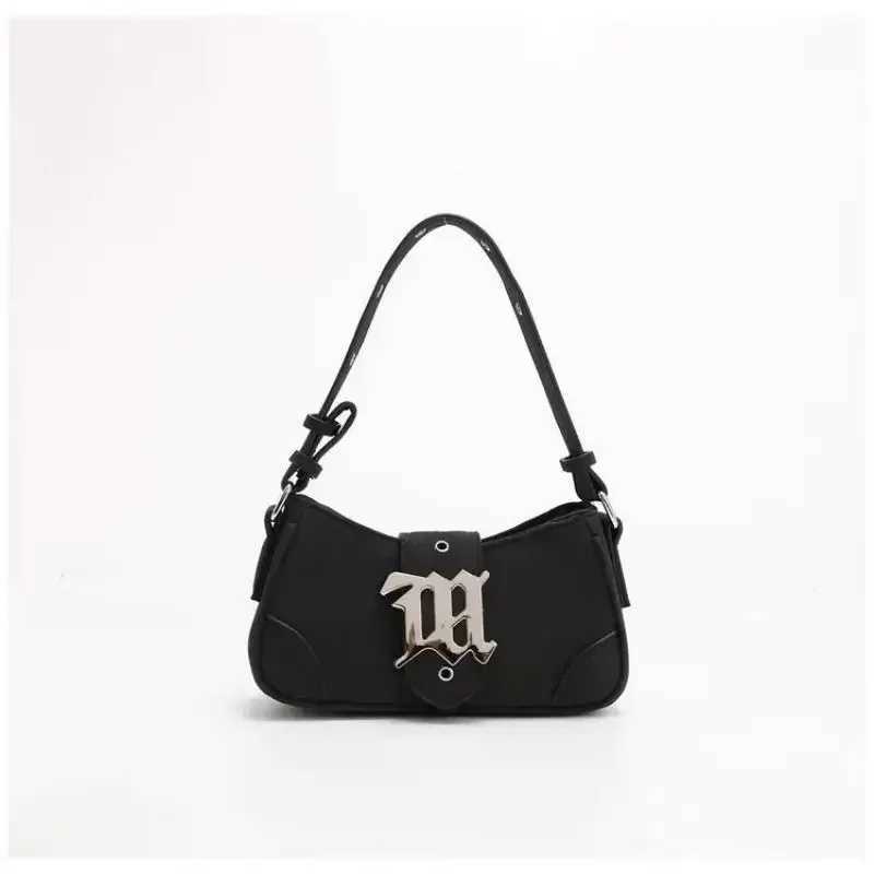 Luxury Designer Brand Handbags and Purses 2024 Fashion Sheet Metal Decoration Crossbody Bag Women Shoulder Bag Underarm TotesC241218