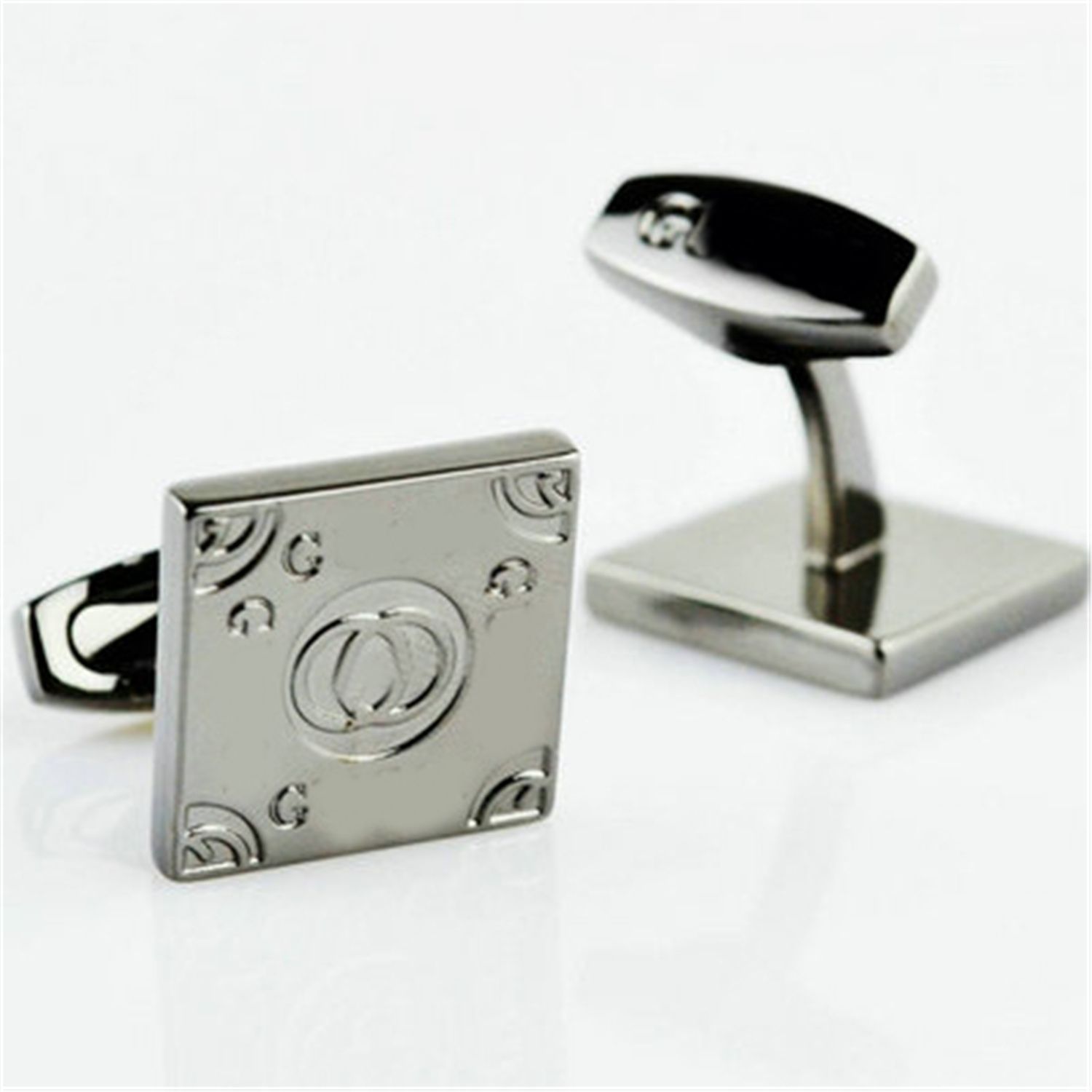 Classic Letter Cuff Links Formal Shirt Accessories for Weddings and Special Occasions L251024
