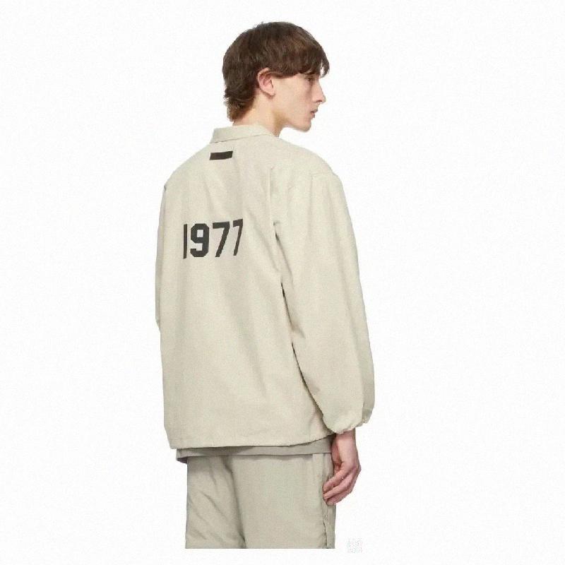 Designer Jacket for Men Women Lapel Button Breathable Mesh Drawstring Casual Coat Spring Autumn Couple Sports Jacket Free Shipping