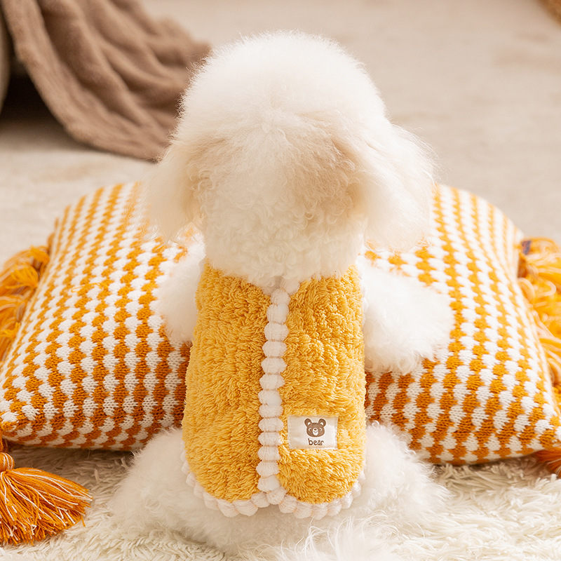 Autumn and winter dog clothes, small and medium-sized dogs, two legged clothes, pet clothes HS50