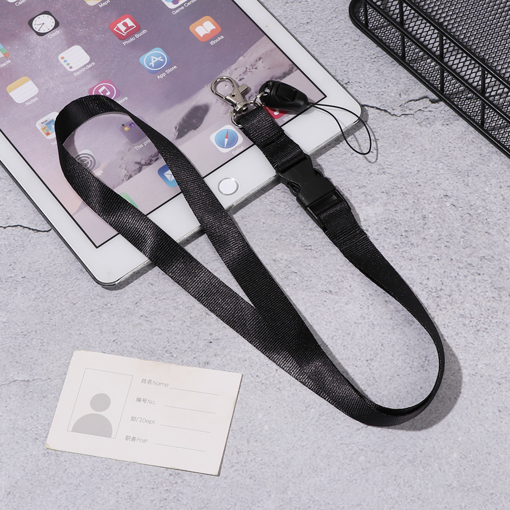 Factory customization LOGO Mobile Phone Lanyard Neck Hanging Lanyards for Keys ID Card Employee Card Badge Holder Straps Camera Rope