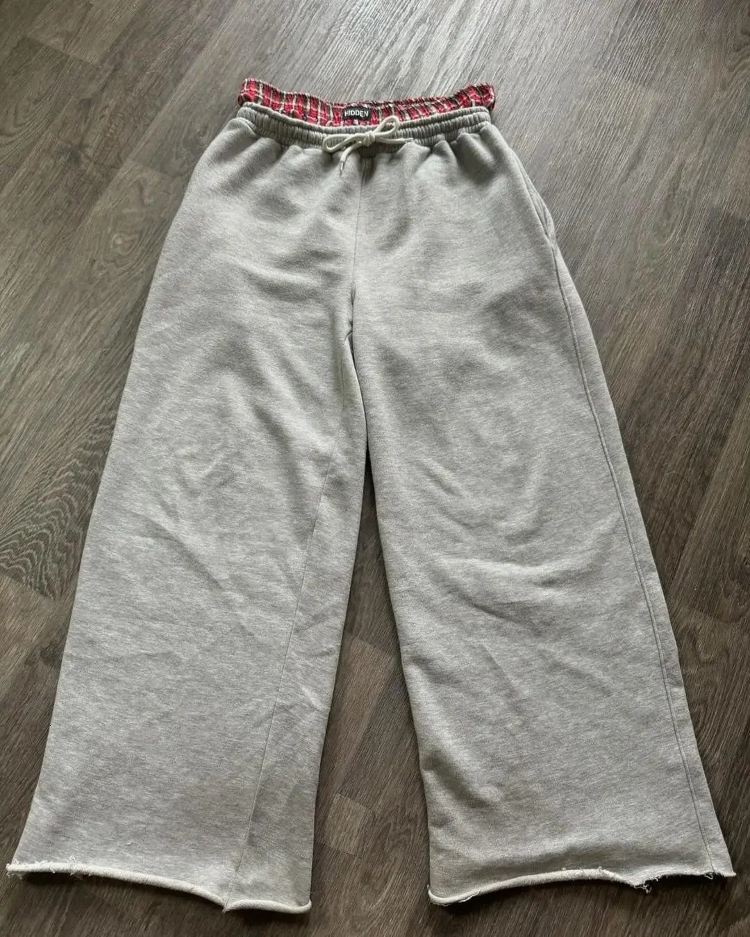 Streetwear High Waisted Drawstring Loose Pants American Street Hip-hop Casual Straight Leg Sports Pants Y2K Joggers Men 241218