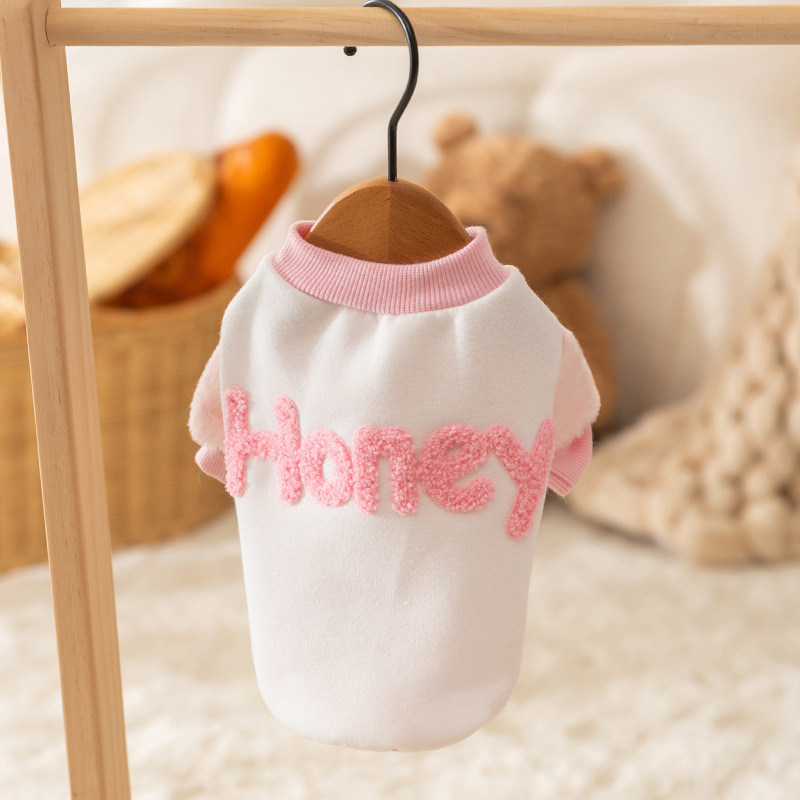 Dog clothes two feet hoodies autumn and winter thin and versatile base shirts small and medium-sized dog pet clothes