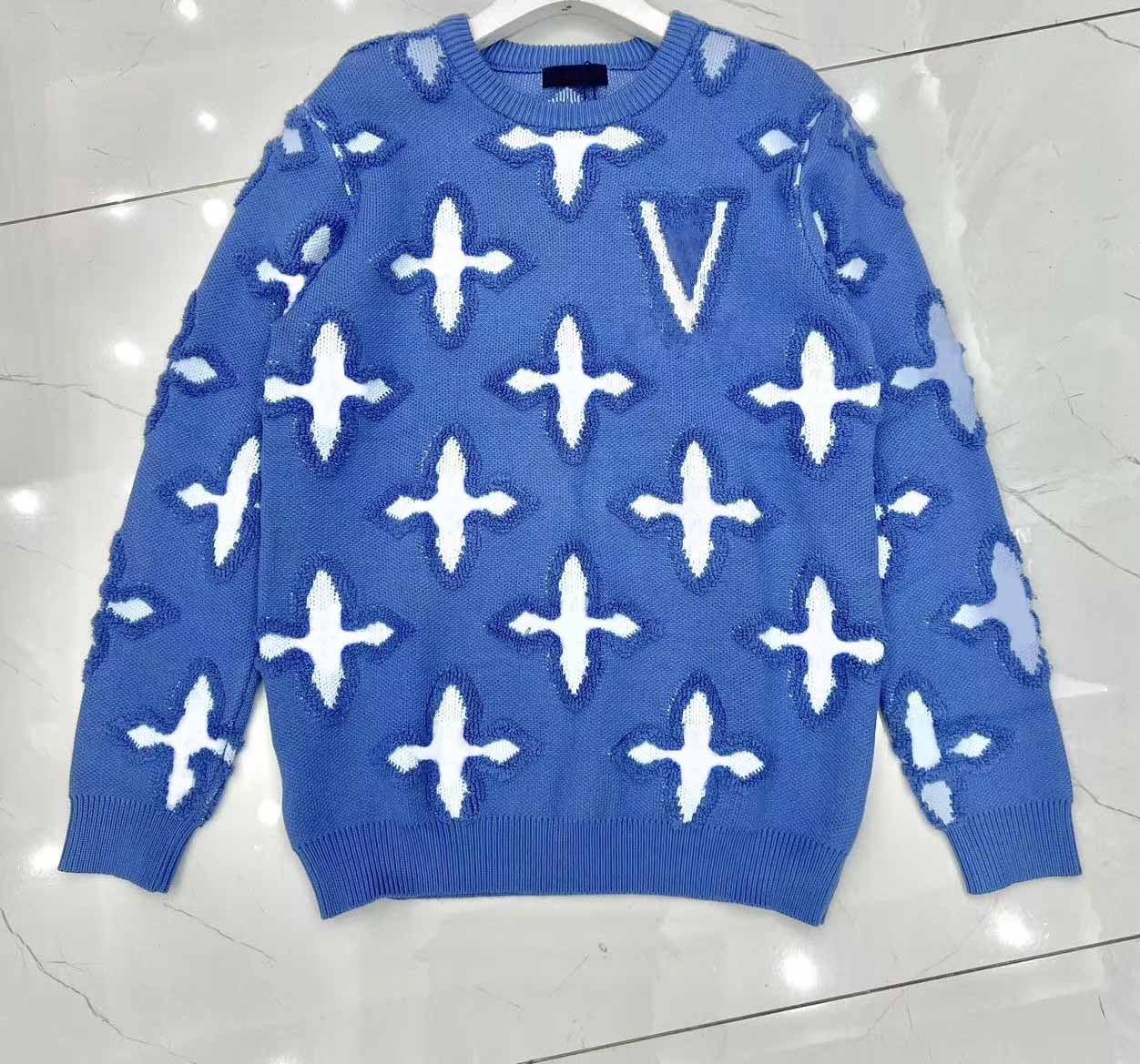 2024 Mens women sweaters classic full Letter sweater luxury Quality clothes Leisure multicolor choice size M-3XL