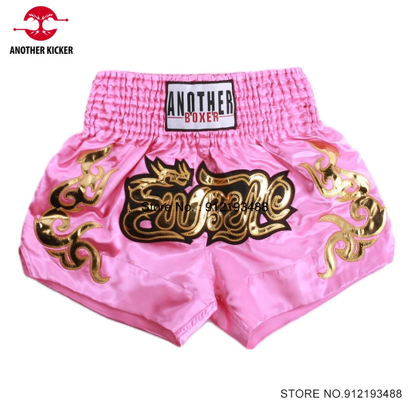 Muay Thai Shorts Boxing Women Men Child y Kickboxing Training Pants Sanda Martial Arts Fight Equipment 241218