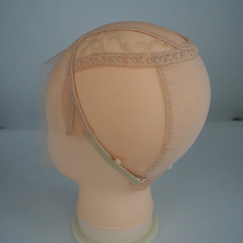 U part wig cap for making wigs T shape 2*6inch lace wig caps 241219