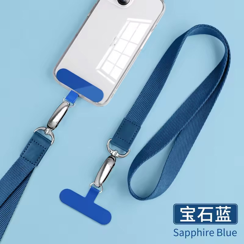 Custom Logo Fashion Universal Cross Body Crossbody Phone Lanyard Patch Mobile Phone Lanyard Cell Phone Strap