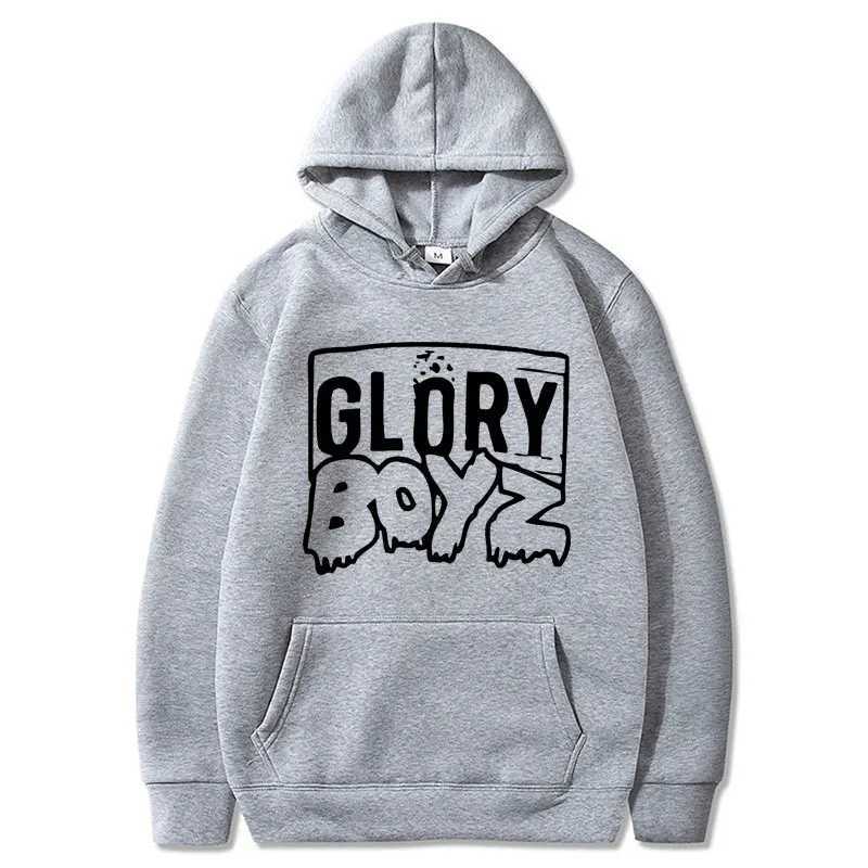 Men's Hoodies Sweatshirts Rap singer Chief Keef Glory Boyz Print Hoodies Mens Hip Hop Harajuku Ultra Long Sleeve Fashion Casual Warm Street Zippe