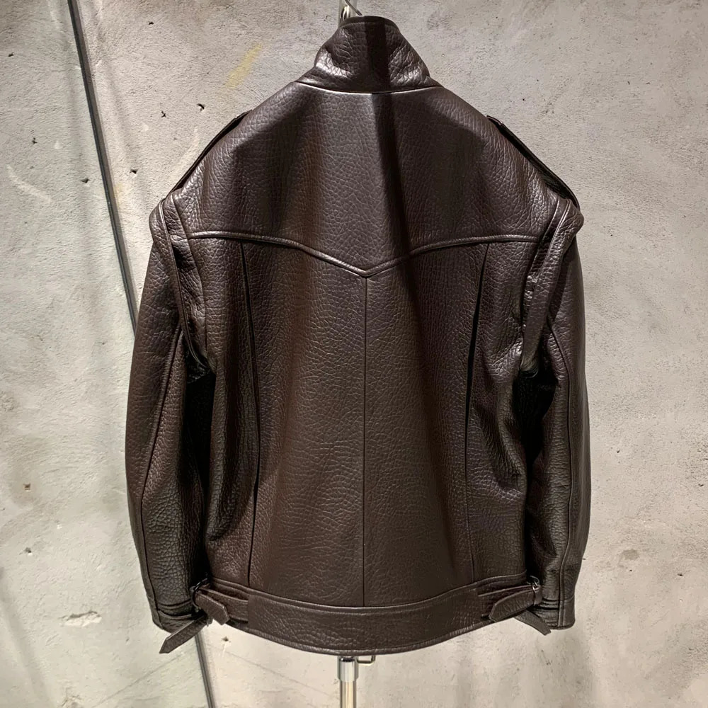 Female Jacket Leather Oversize Women Real Sheepskin Coat Ladies Spring and Autumn Outwear NL053 241219