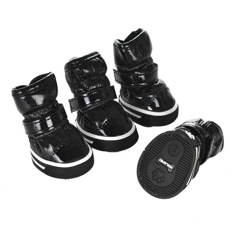 Winter Warm Dog Shoes For Small Dogs Cats Outdoor Non-slip Waterproof Snow Boots Puppy Chihuahua Yorkies Pug Footwear Pet ShoesXJ241218