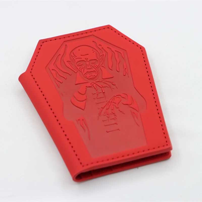 Hot Sale Card holder Nosferatu Coffin wallet Bifold coin wallet womens Halloween gift wallet Z241219