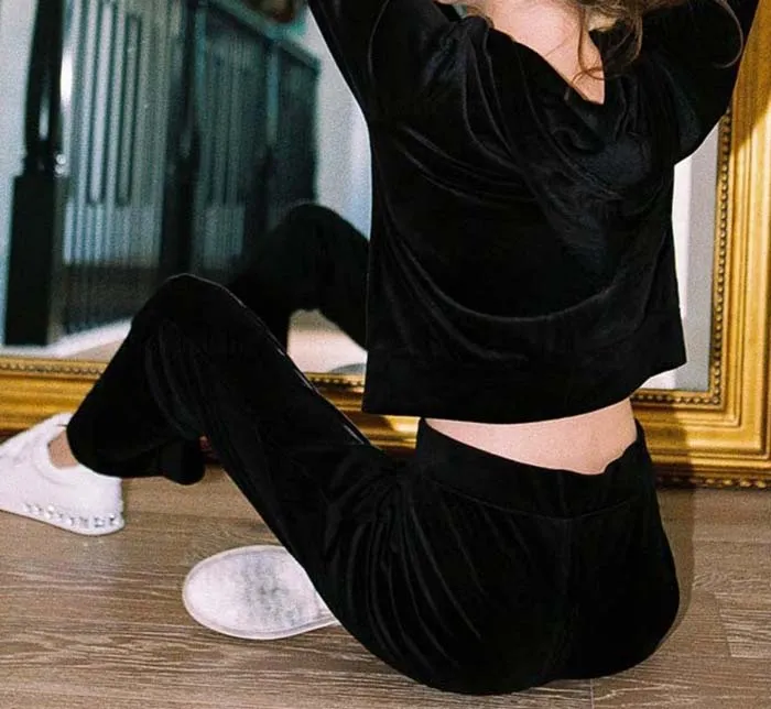 Running sport graphic hoodies tracksuit sporting suits slim casual velvet women sweatsuits for autumn and spring