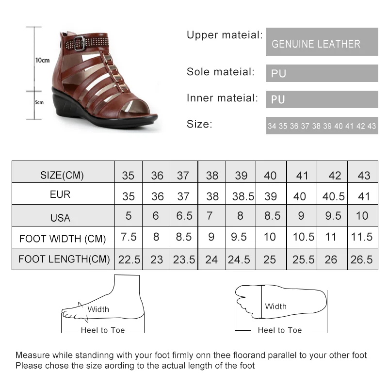 AIYUQI women sandals 2024 summer new women genuine leather sandals large size 41 42 43 rhinestones Roman sandals ladies mother