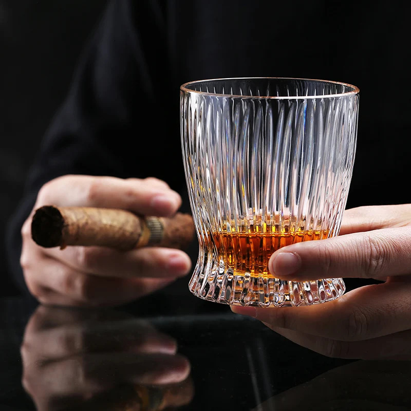 Whiskey GlassesScotch GlassesOld Fashioned Whiskey Glasses/Perfect Gift for Scotch Lovers/Style Glassware for Bourbon/Rum 241219 - view 3