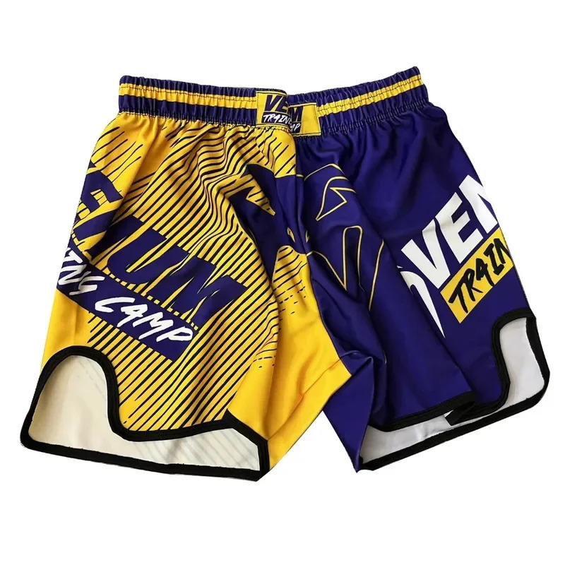 EVERBOUT MMA Fight Boxing Quick Drying Short Pants Muay Thai Training Gym Fitness Fighting Sports Shorts Sweatpants 241218