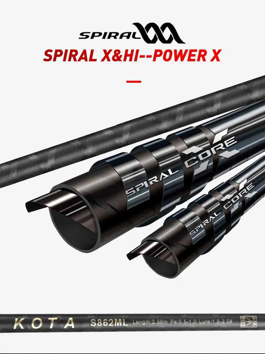 Egi Rod Squid Lure Rod 2.58m Spinning Rod 862M 862ML Squid Egging Fishing Rod Fuji Rings 40T Carbon RodXJ241219
