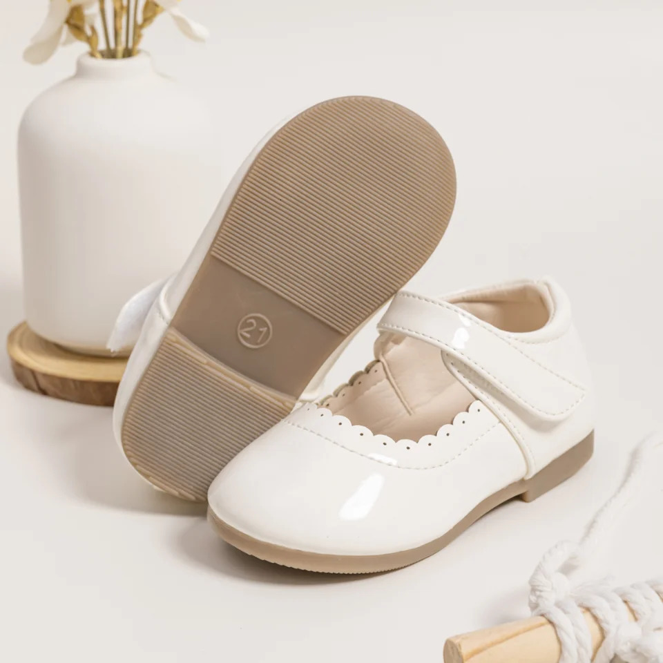 Girls Soft Bottom Multi-color Leather Spring Autumn Baby Girl Bright Color Leather England Style Breathable Princess Shoes 241219